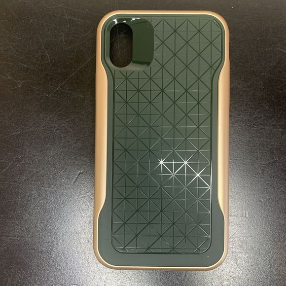 Caseology iPhone XS and iPhone X Case APEX forest green & Gold - BRAND NEW - Picture 3 of 7